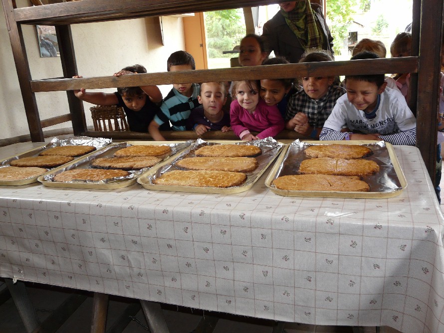 La cuisson au four  bois est russie